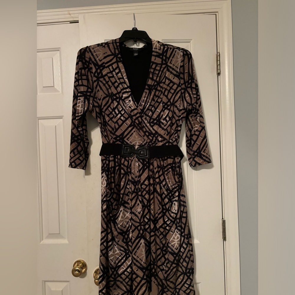Alfani Belted Dress